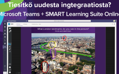Nyt saatavilla: SMART Learning Suite Online integroituna Microsoft Teamsiin